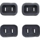 PL2CAP-50P-BK [TRUSCO プラグ安全カバー2P用 50P入 ブラック]