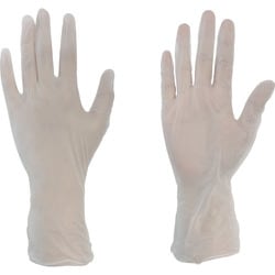 PVC-1008L [TRUSCO 使い捨てビニール手袋 粉無L クリア （100枚入）]