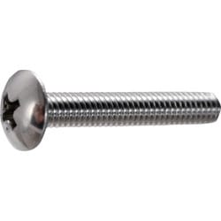 TRUSCO トラス頭小ねじ ステンレス 全ねじ M5×4 270本入 ヘキサゴンパック S007-0504