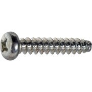 S027-0306 [TRUSCO ナベ頭タッピングねじ 三価白 2種B1 M3×6 1300本入 ヘキサゴンパック]