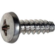 S031-0408 [TRUSCO バインド頭タッピングねじ 三価白 2種B1 M4×8 560本入 ヘキサゴンパック]