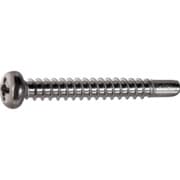 S043-0420 [TRUSCO ナベ頭タッピングねじ ステンレス 2種ガイド付BRP M4X20（G=5） 430本入 ヘキサゴンパック]
