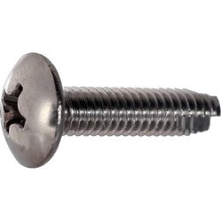 TRUSCO トラス頭タッピングねじ ステンレス 3種溝付C1 M4×10 430本入 ヘキサゴンパック S047-0410