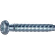 S048-0425 [TRUSCO ナベ頭低トルクねじ 三価白 Sタイプ 半ねじ M4X25X20 270本入 ヘキサゴンパック]