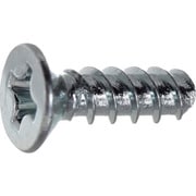 S057-0306 [TRUSCO 皿頭低トルクねじ 三価白 Pタイプ M3×6 2100本入 ヘキサゴンパック]