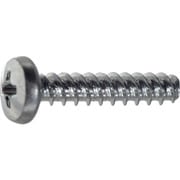 S058-0206 [TRUSCO バインド頭低トルクねじ 三価白 Pタイプ M2×6 3200本入 ヘキサゴンパック]