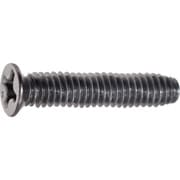 S064-0410 [TRUSCO 皿頭非円低トルクタッピンねじ 小頭 ステンレス SUS410 D=6 全ねじ M4X10 860本入 ヘキサゴンパック]