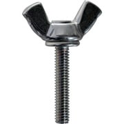 S082-0410 [TRUSCO 冷間蝶ボルト 三価白 4X10 120本入 ヘキサゴンパック]