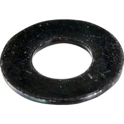 TRUSCO 平ワッシャー 三価黒 M5（JIS） 1500個入 ヘキサゴンパック S108-0005