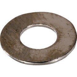 TRUSCO 平ワッシャー ニッケル M3(JIS) 3700個入 ヘキサゴンパック S109-0003