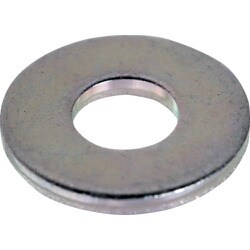 TRUSCO 丸ワッシャー 三価白 6X16X1.6 400個入 ヘキサゴンパック S115-0602