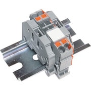SPTB24A-2-2P [TRUSCO スプリング式端子台2線式 2極 電線サイズ0.25～2.5]