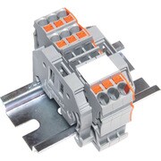 SPTB24A-3-3P [TRUSCO スプリング式端子台3線式 3極 電線サイズ0.25～2.5]