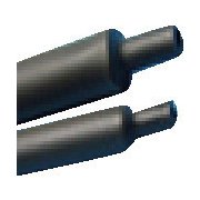 ST3-3006 [TRUSCO サンイチチューブ1m 収縮前内径3mm 5本入り]