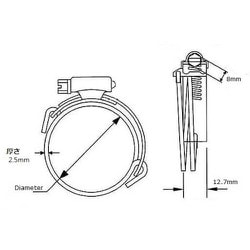 超特価】 ＴＲＵＳＣＯ ＳＹバンド１６５ｍｍ [SY188165] その他