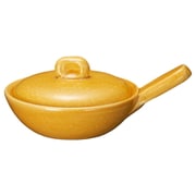 長谷園 目玉焼き 鍋 エッグベーカー 蓋付き 小 一人用 卵1個分/直火 レンジ オーブン OK/オレンジ ACK-64