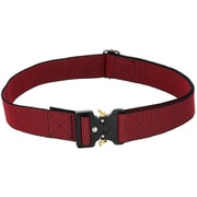 アルミ スムーズ ワンタッチベルト タフ 48mm BLACK/RED