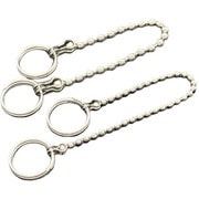 BCR3.2-100 [ラクテム ボールチェーン ステンレス 両側リング付 線径3.2 L100mm]