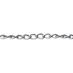 TRUSCO 鉄クロームマンテルチェーン 2.3mm×1m TIM123-1M