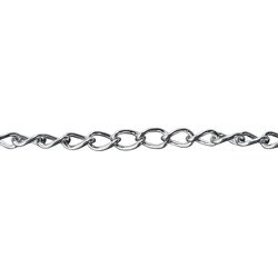 TRUSCO 鉄クロームマンテルチェーン 2.3mm×5m TIM123-5M