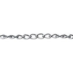 TRUSCO 鉄クロームマンテルチェーン 2.6mm×1m TIM126-1M