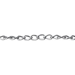 TRUSCO 鉄クロームマンテルチェーン 3.2MM×10M TIM132CR-10M