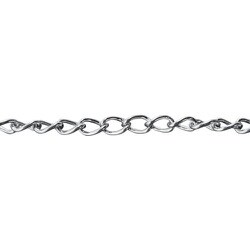 TRUSCO 鉄クロームマンテルチェーン 2.0mm×10m TIM20-10M