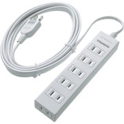 TOT2-603 [TRUSCO 電源タップ 2P6個口 3M マグネット付]