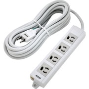 TOT3N-410 [TRUSCO 電源タップ 3P抜け止め4個口 10M アース/マグネット付]
