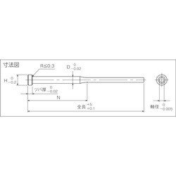 ヨドバシ.com - トラスコ中山 TRUSCO T-ESH3-200-1.3-80 [TRUSCO 精密 ...