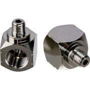 TGN-NPL2 [TRUSCO L型グリスニップル用変換継手 M6x0.75 2個入]