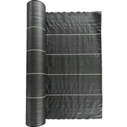 TRUSCO 防草シート 耐候5年 黒 2mx100m TBO5-20100-BK