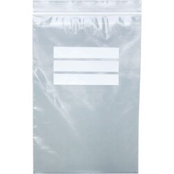 TCBW-D-8A-TM [TRUSCO チャック付ポリ袋（白枠付） 0.08mm厚 120x85mm 200枚入]
