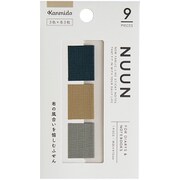 NUUN(ヌーン) 布クロスふせん タブ BE 3色×3枚 NU-2002