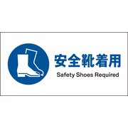 JWC-09P [JIS 指示標識 ヨコ 安全靴着用]