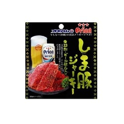 しま豚ジャーキー黒胡椒・ビール酵母入り 10g