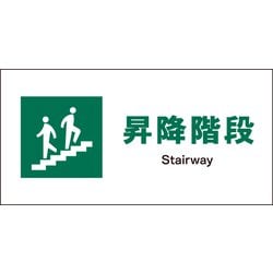 JWD-13S [JIS 安全標識 ヨコ 昇降階段]