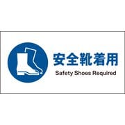 JWC-09M [JIS 指示標識 ヨコ 安全靴着用]