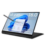 16T90Q-KA78J [タッチディスプレイ ノートパソコン/LG gram 2in1/16型/Core i7-1260P/メモリ 16GB/SSD 1TB/Windows 11 Home/オブシディアンブラック]