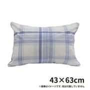 HA351-773BL [ピロケース スクウェア BL 43×63cm 綿100％ 日本製]