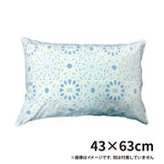 HA351-7755GN [ピロケース アラベスク GN 43×63cm 綿100％ 日本製]