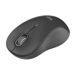 ワイヤレスマウス Signature M550L Bluetooth/無線（2.4GHz） 3ボタン SmartWheel 静音 SilentTouch グラファイト Lサイズ M550LGR