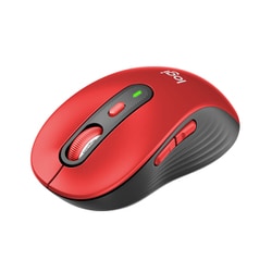 SIGNATURE M750 ワイヤレスマウス レッド S/Mサイズ M750MRD