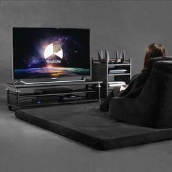 ヨドバシ.com - バウヒュッテ Bauhutte 昇降式テレビ台 ブラック BHV-1200H-BK 通販【全品無料配達】