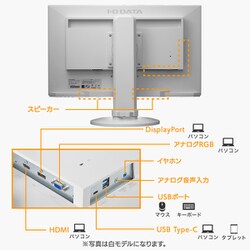 I・O DATA LCD-CF241EDW-A WHITE | gulatilaw.com
