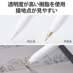 ヨドバシ.com - エレコム ELECOM P-TIPAP04CR [Apple Pencil 第2