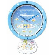 すみっコぐらし 足振りクロック 星空さんぽ 掛け時計 SG-5520354HS