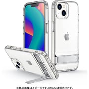 ESR Metal Kickstand Case for iPhone 14 Plus Clear [iPhone 14 Plus対応 キックスタンド付きミリタリーグレードケース]