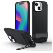ESR Metal Kickstand Case for iPhone 14 Plus Black [iPhone 14 Plus対応キックスタンド付きミリタリーグレードケース]