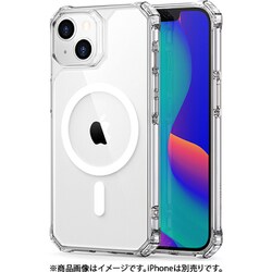 ESR Air Armor Case with HaloLock for iPhone 14 Plus Clear [iPhone 14 Plus対応 マグネット対応ミリタリーグレードケース]